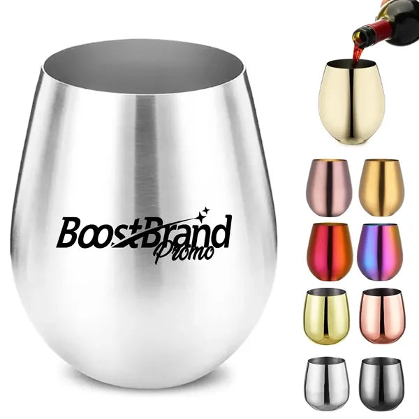 17Oz. Stainless Steel Stemless Wine & Beverage Tumbler