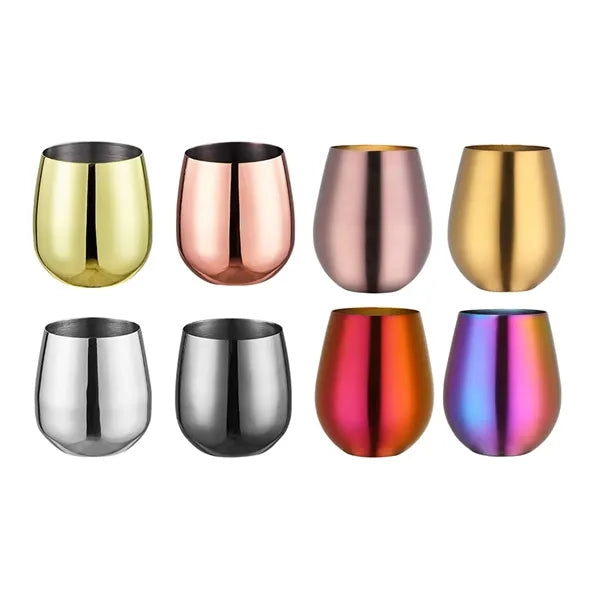 17Oz. Stainless Steel Stemless Wine & Beverage Tumbler