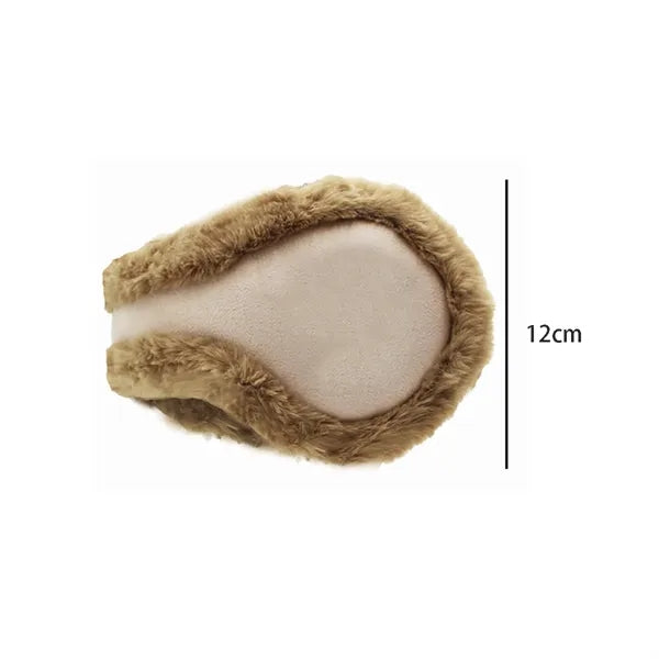 Winter Earmuffs with Plush Faux Fur Warmth