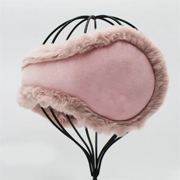 Winter Earmuffs with Plush Faux Fur Warmth