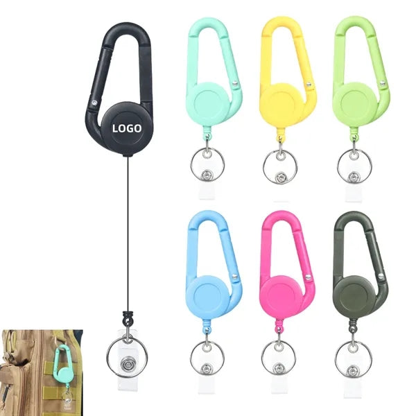 Outdoor Retractable Buckle Portable Anti-Loss Keychain