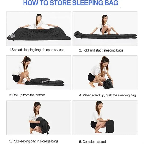 Outdoor Camping Warm Cotton Sleeping Bag