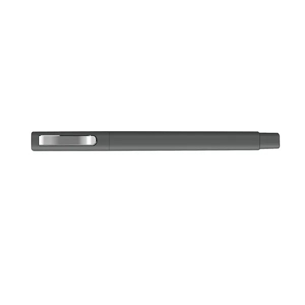 CUBIX Square Barrel Rubberized Cap Off Ball Point Pen
