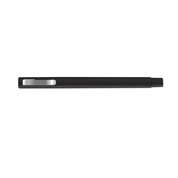 CUBIX Square Barrel Rubberized Cap Off Ball Point Pen