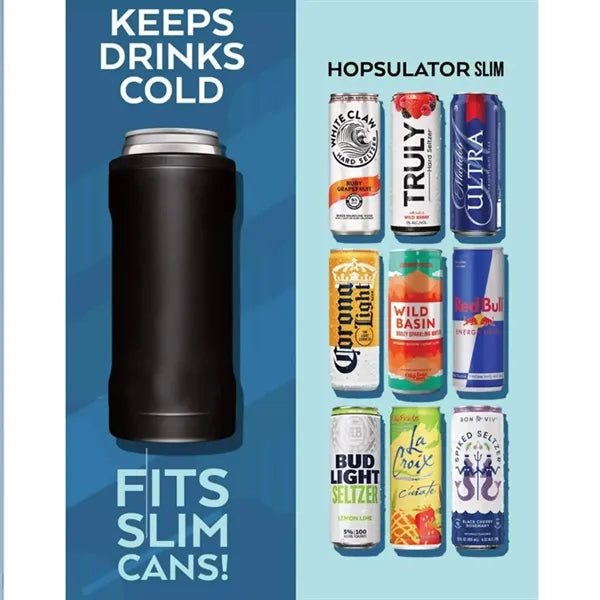 12 oz insulated slim can cooler