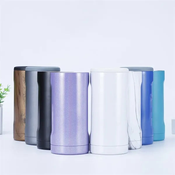12 oz insulated slim can cooler