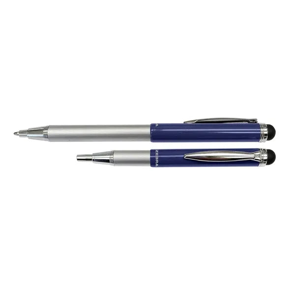 Zebra Telescopic Expandable Metal Ballpoint Pen & Stylus