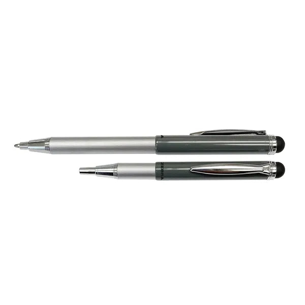 Zebra Telescopic Expandable Metal Ballpoint Pen & Stylus