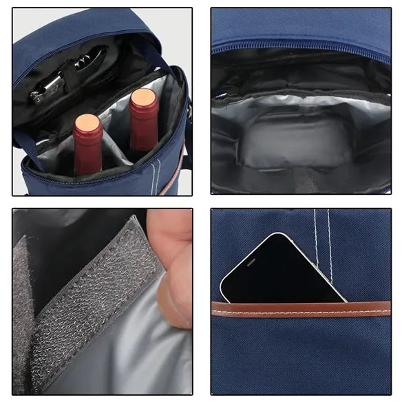 Premium Double Wine Cooler Bag
