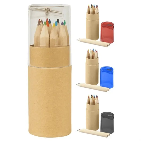 2 in1 Eco Colour Pencil with Sharpener