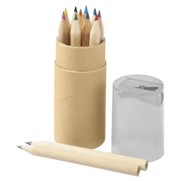 2 in1 Eco Colour Pencil with Sharpener
