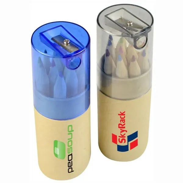 2 in1 Eco Colour Pencil with Sharpener