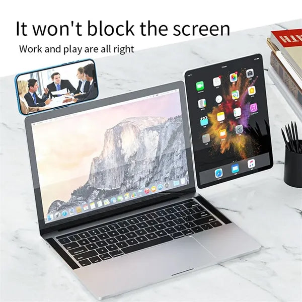 Portable Adjustable Magnetic Laptop Phone Holder