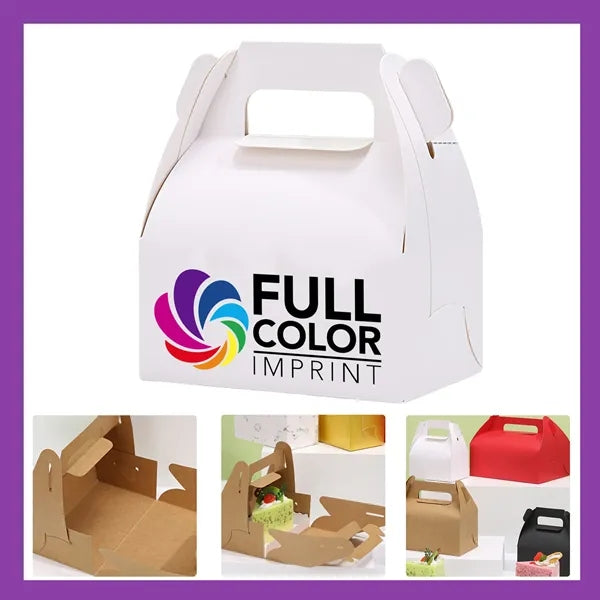 Eco-friendly Kraft Paper Bakery Boxes for Pastry and Sweets