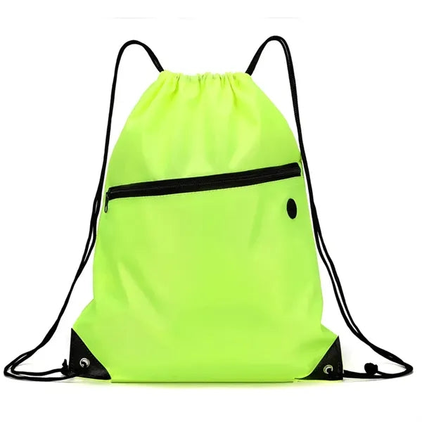 Drawstring Backpack Bag Sport Gym Sackpack