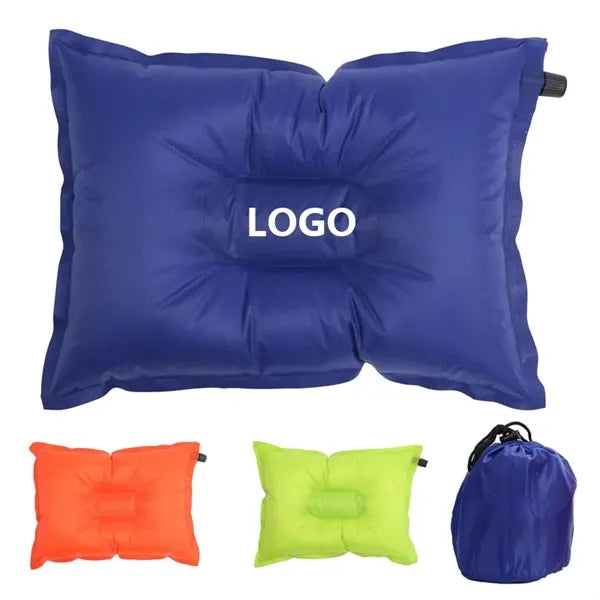Ultralight Camping Inflatable Air Pillow with Carry Pouch