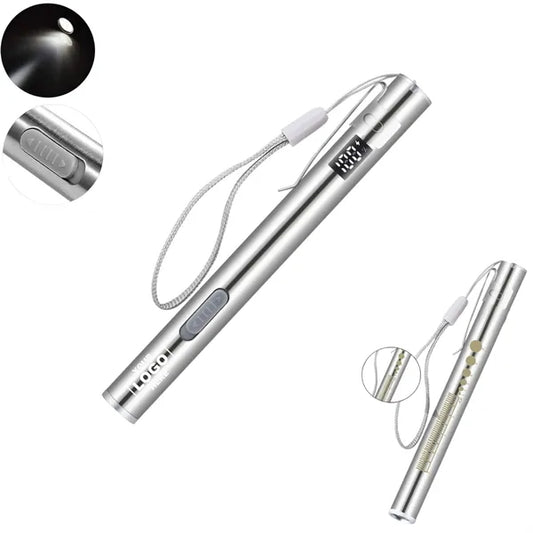 Power Level Display Mini Flashlight