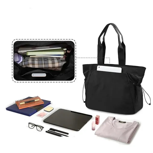 Large Capacity Fitness Tote Bag for Yoga Travel Commuting