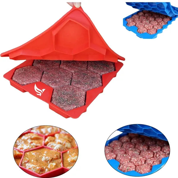 Silicone Hamburger Patty Mold