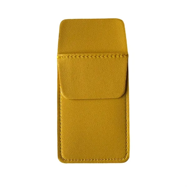 Leather Pocket Protector Pen Holder