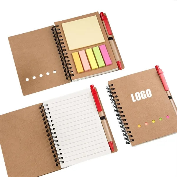 Kraft Paper Spiral Notebook