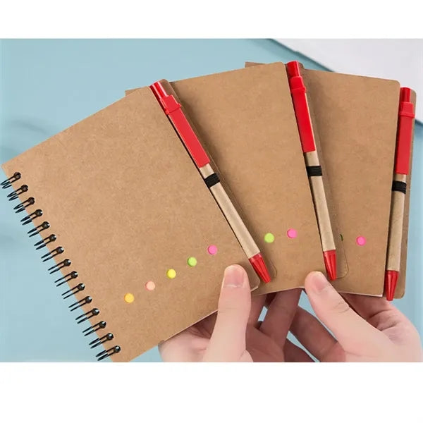 Kraft Paper Spiral Notebook