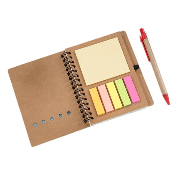 Kraft Paper Spiral Notebook