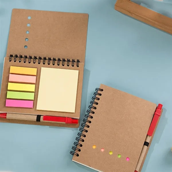 Kraft Paper Spiral Notebook