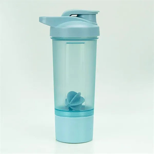 20oz Shaker Bottle with 1 attachable storage