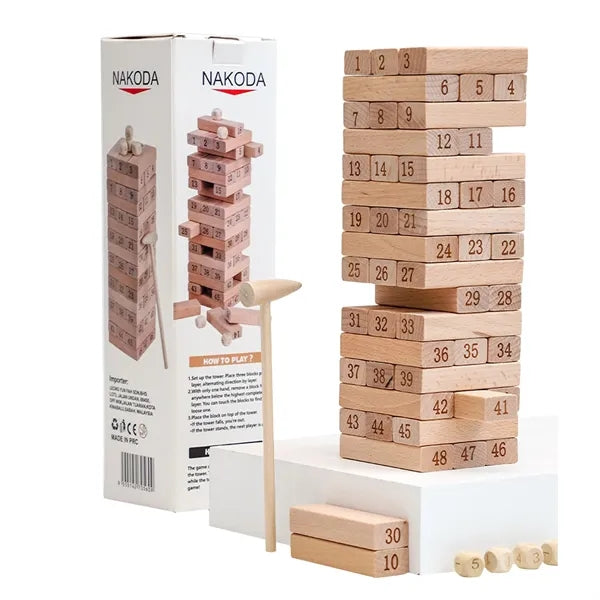 Wooden Tower Tumbling Games