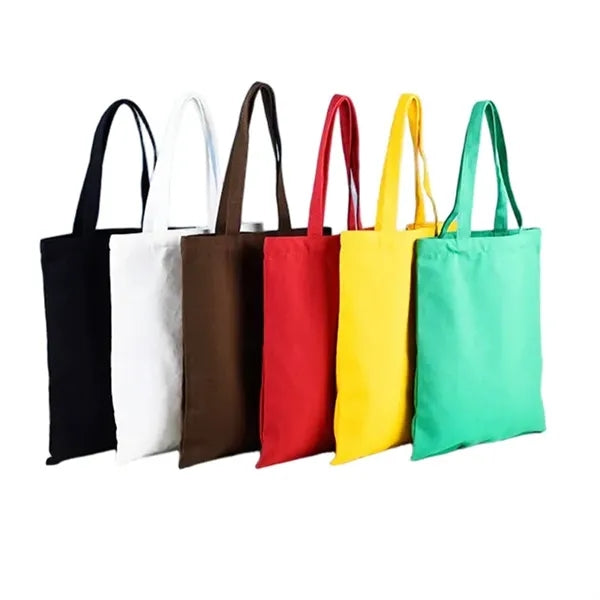 Recycled Cotton Canvas Bag, Custom Logo, Souvenir Gift