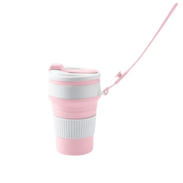 12oz Portable Silicone Collapsible Cup