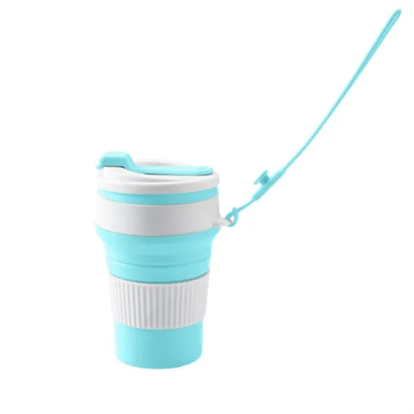 12oz Portable Silicone Collapsible Cup