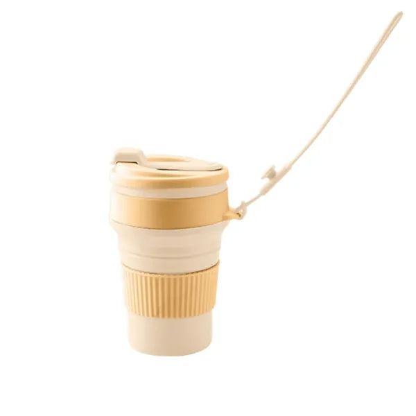 12oz Portable Silicone Collapsible Cup