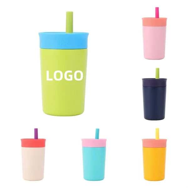 12oz Thermos Stainless Steel Straw Tumbler
