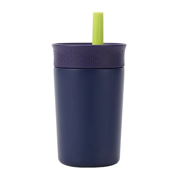 12oz Thermos Stainless Steel Straw Tumbler