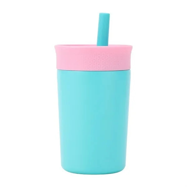 12oz Thermos Stainless Steel Straw Tumbler