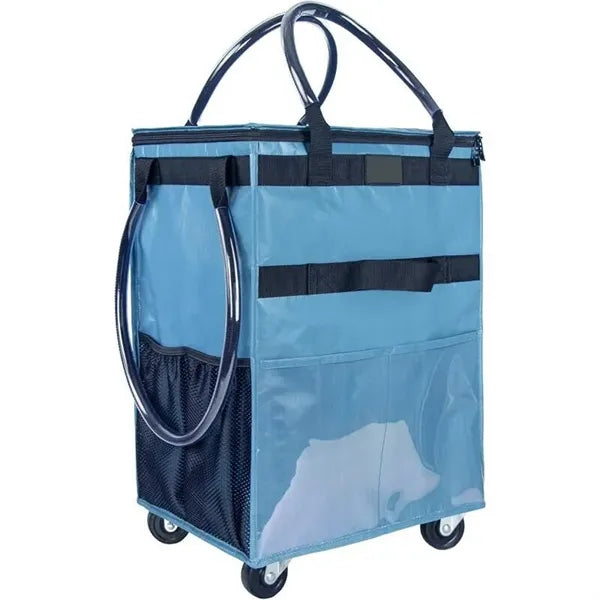 Smart Fold Wheeled Travel Tote Bag