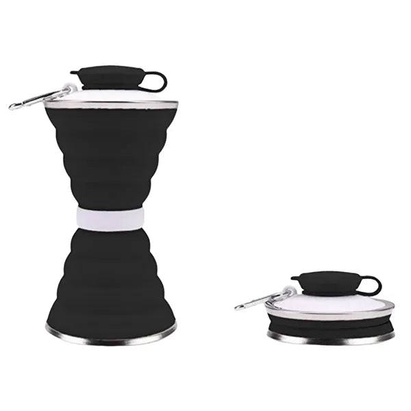 17oz Double-Fold Silicone Collapsible Water Cup