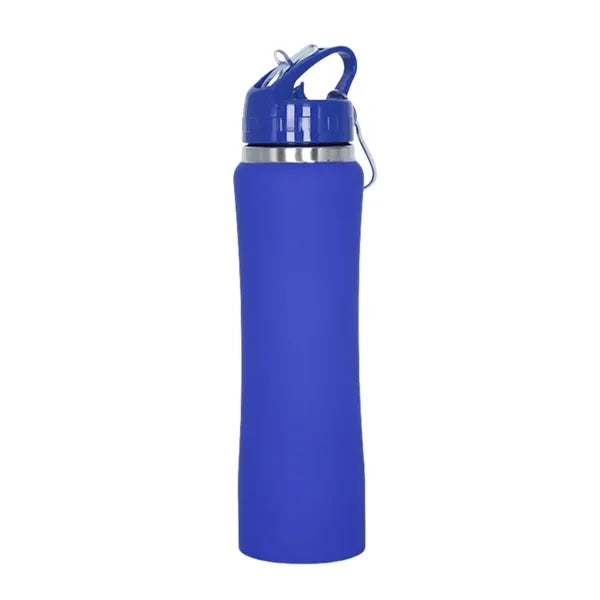 20oz Slim Waist Stainless Steel Straw Handheld Travel Mug
