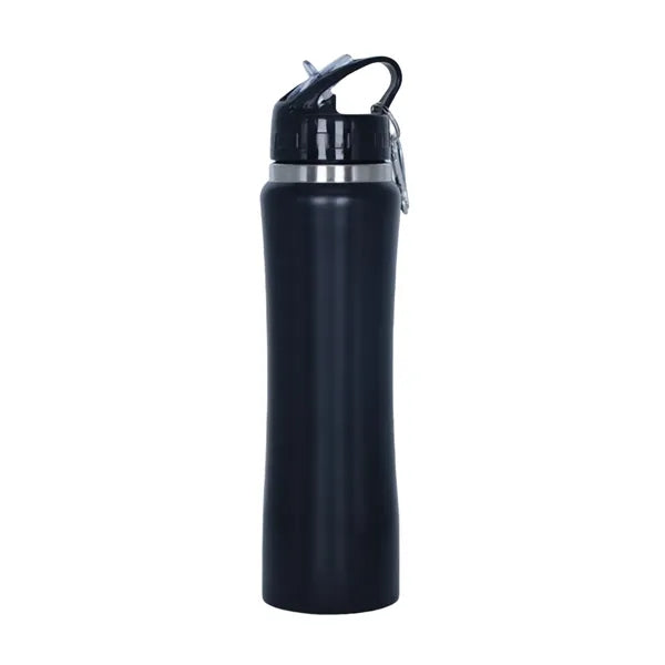 20oz Slim Waist Stainless Steel Straw Handheld Travel Mug