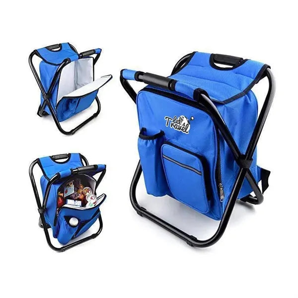 3-In-1 Portable Lightweight Folding Cooler Backpack Chair