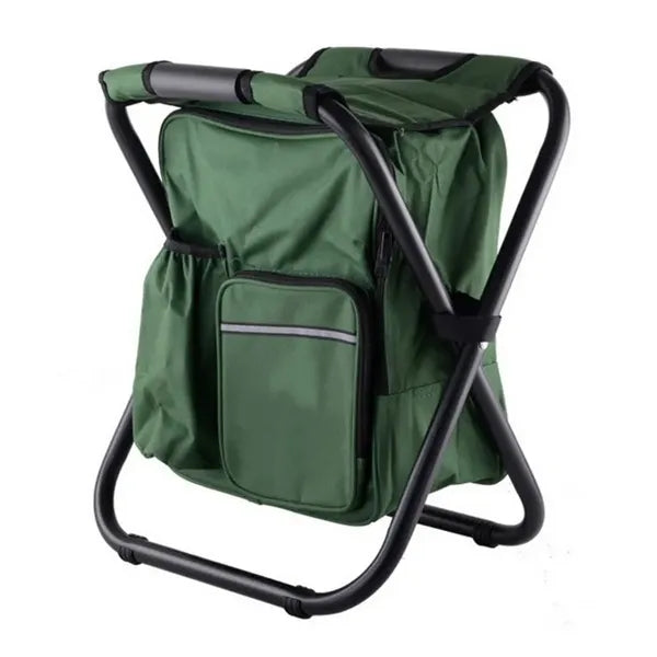 3-In-1 Portable Lightweight Folding Cooler Backpack Chair