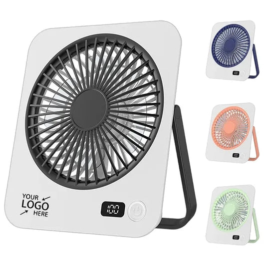 Ultra-thin Foldable USB Rechargeable Desk Fan