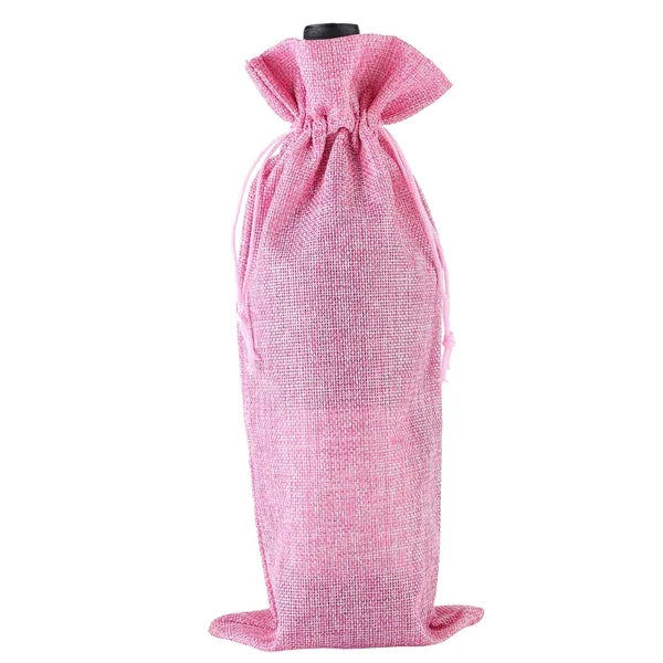 Jute Wine Bag