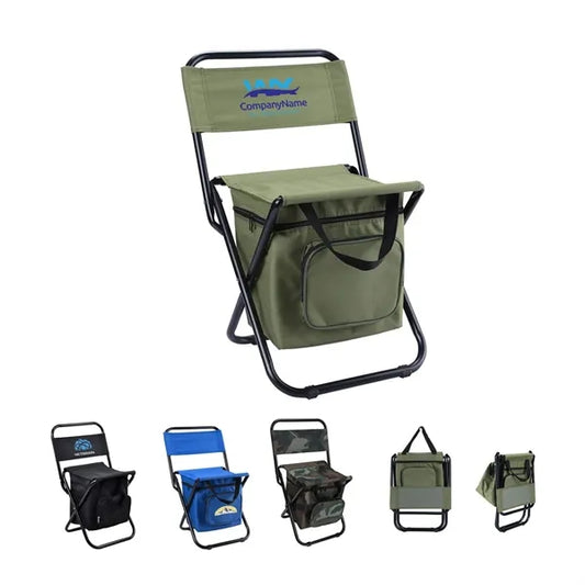 Multi-Functional Portable Ice Pack Folding Back Chair
