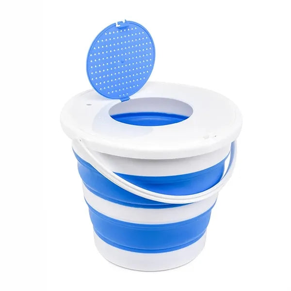 2.6 Gallon Portable Collapsible PP Bucket w/Handle