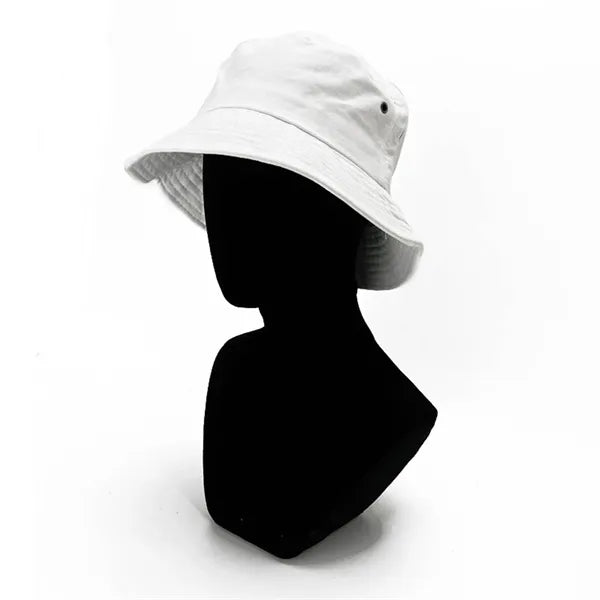 Cotton Breathable Fluorescent Bucket Hat