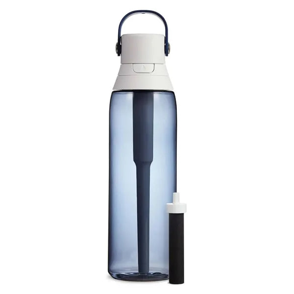 26oz Portable Plastic Filter Water Bottle w/ Straw