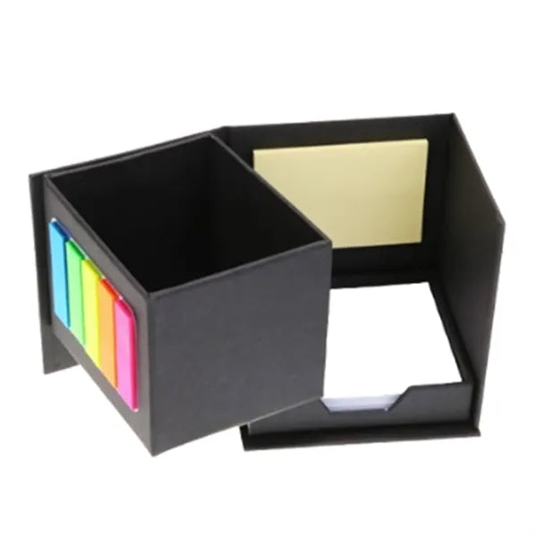 Multifunctional Folding Pen Holder Sticky Note Box